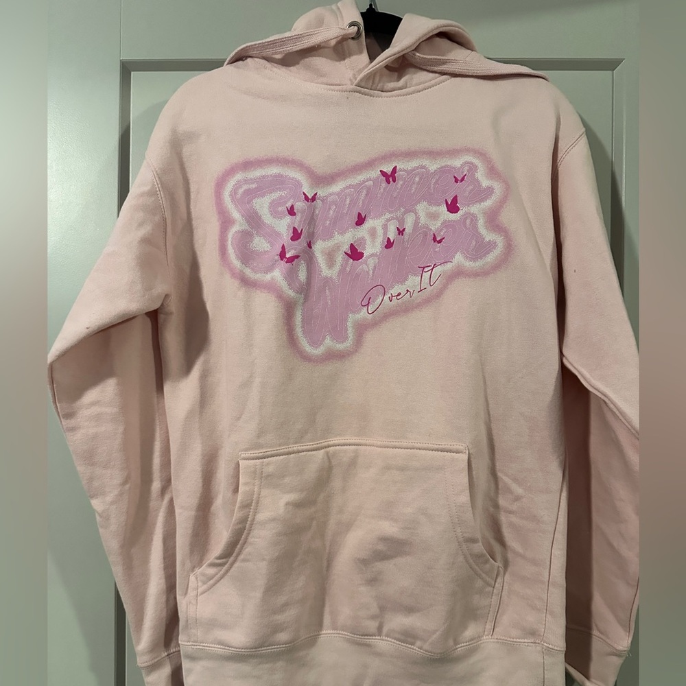 Summer Walker Pink Hoodie from the Over It Tour